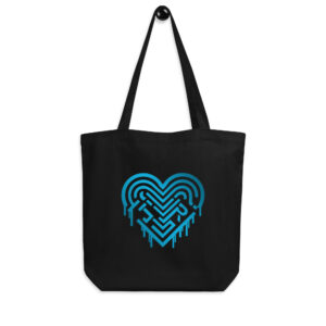 Eco Tote Bag | Labyrinth Heart