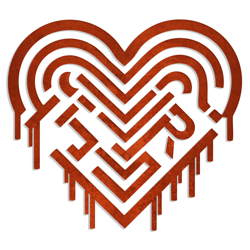 Corazon de Laberinto Jensen Rios Logo